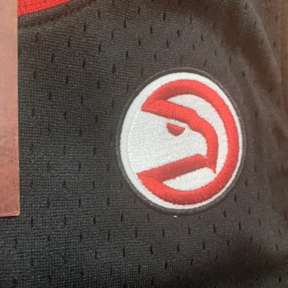 Cropped Tank Top Atlanta Hawks Mitchell & Ness Basketball Throwback Jersey. XL - Picture 6 of 8